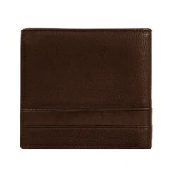 Men's Pebble Grain Leather Bifold Wallet With RFID Blocking And Coin Purse 12 Men's Pebble Grain Leather Bifold Wallet With RFID Blocking And Coin Purse -Dents Luxury Accessories Sales 23 5557 Dark Tan 2