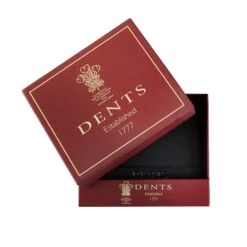 Men's Pebble Grain Leather Bifold Wallet With RFID Blocking And Zipped Pocket -Dents Luxury Accessories Sales 23 5558 Black 5