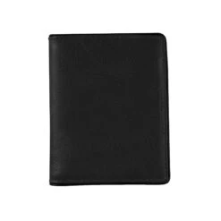Men's Two-Colour Pebble Grain Leather Business Card Holder With RFID Blocking 12 Men's Two-Colour Pebble Grain Leather Business Card Holder With RFID Blocking -Dents Luxury Accessories Sales 23 5562 Black 1