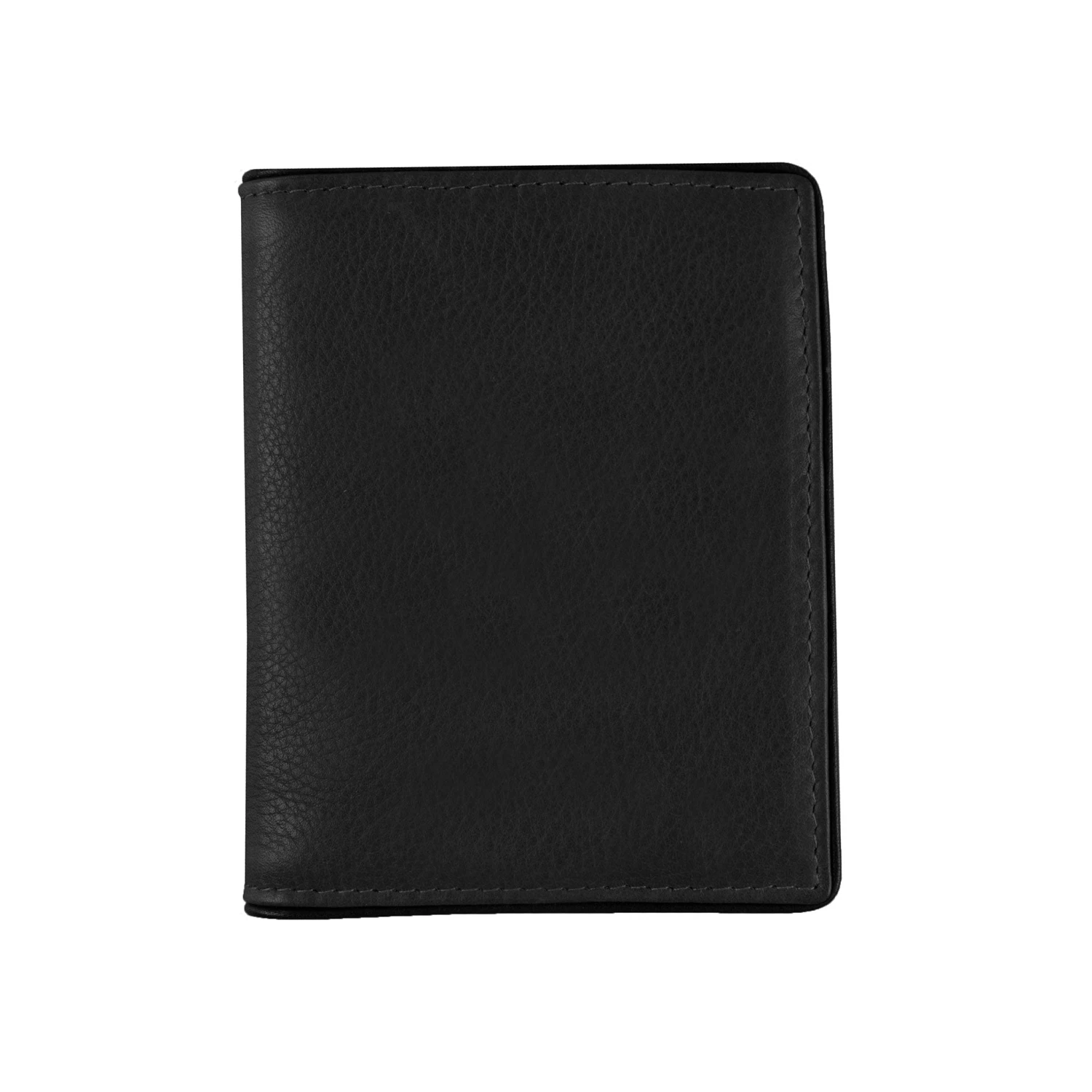Men's Two-Colour Pebble Grain Leather Business Card Holder With RFID Blocking 5 Men's Two-Colour Pebble Grain Leather Business Card Holder With RFID Blocking - Image 5