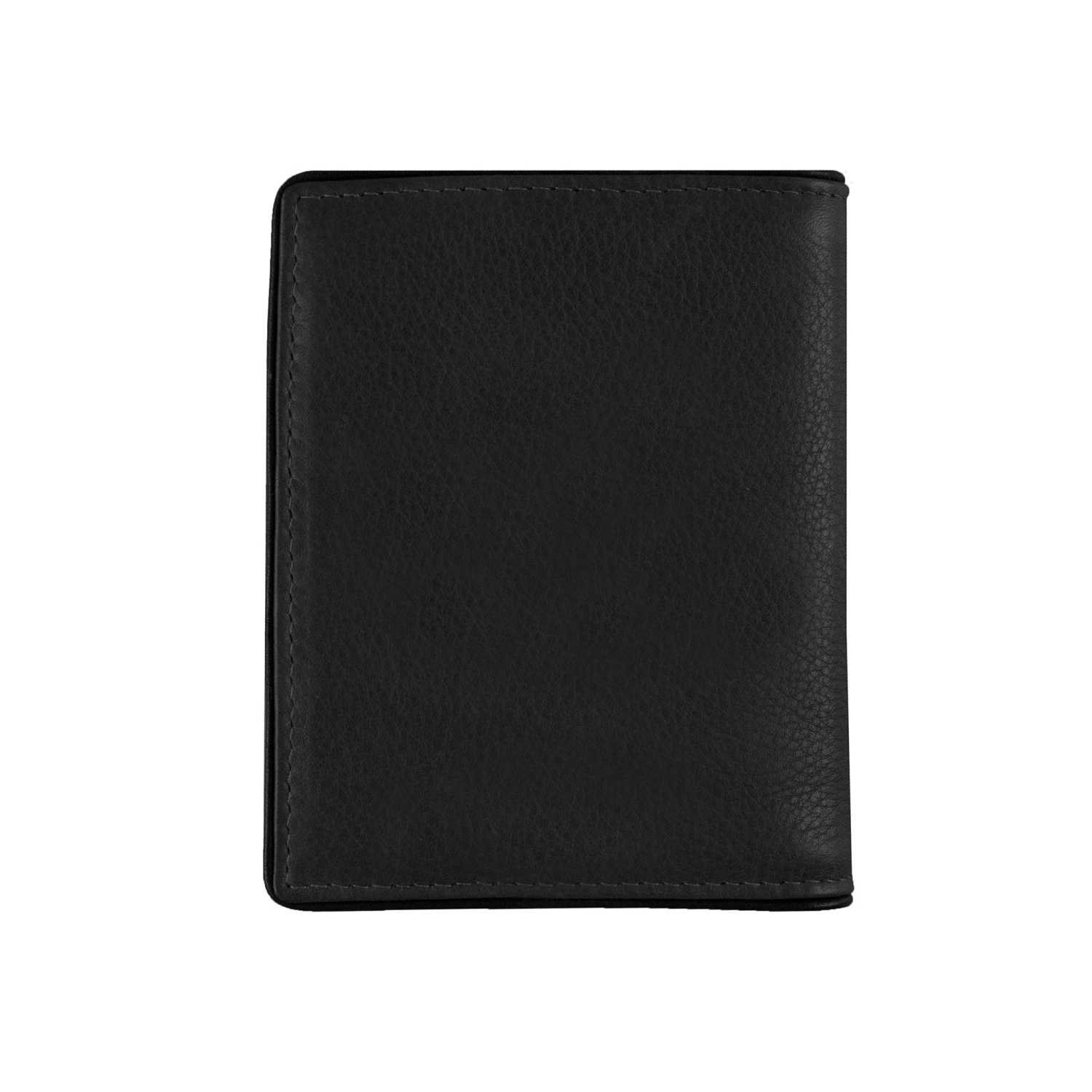 Men's Two-Colour Pebble Grain Leather Business Card Holder With RFID Blocking 7 Men's Two-Colour Pebble Grain Leather Business Card Holder With RFID Blocking - Image 7