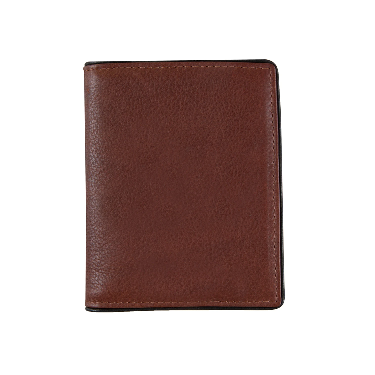 Men's Two-Colour Pebble Grain Leather Business Card Holder With RFID Blocking 1 Men's Two-Colour Pebble Grain Leather Business Card Holder With RFID Blocking