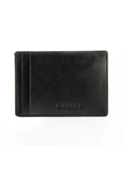 Men's Smooth Nappa Leather Card Holder With RFID Blocking And Window Pocket -Dents Luxury Accessories Sales 235525 20front 201