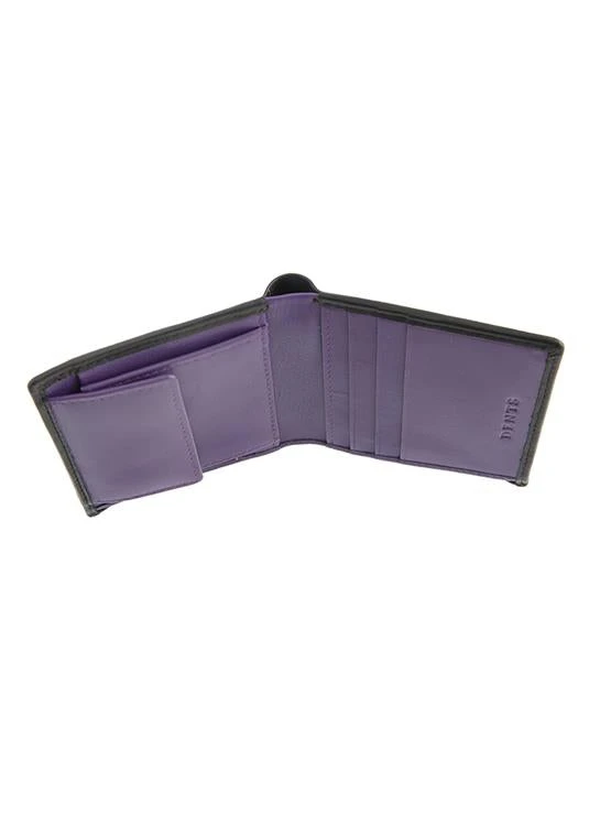 Men's Small Smooth Nappa Leather Wallet With RFID Blocking And Coin Purse 2 Men's Small Smooth Nappa Leather Wallet With RFID Blocking And Coin Purse - Image 2