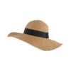 Women’s Floppy Straw Sun Hat With Ribbon