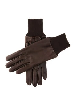 Women's Heritage Water-Resistant Silk-Lined Right Hand Leather Shooting Gloves 17 Women's Heritage Water-Resistant Silk-Lined Right Hand Leather Shooting Gloves -Dents Luxury Accessories Sales 37 0600 Brown
