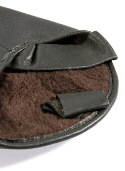 Men's Lined Leather Shooting Mitts -Dents Luxury Accessories Sales 37 0622 olive 3