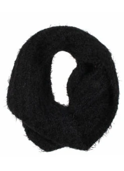 Women’s Mohair Wool-Blend Infinity Scarf -Dents Luxury Accessories Sales 4 1289Black 2