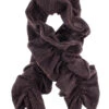 Women’s Checked Tweed Ruffle Scarf