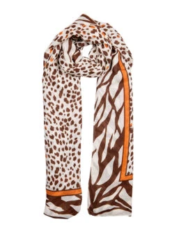 Women’s Animal Print Lightweight Scarf