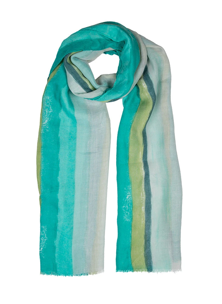 Women's Tonal Stripe Lightweight Scarf 1 Women's Tonal Stripe Lightweight Scarf