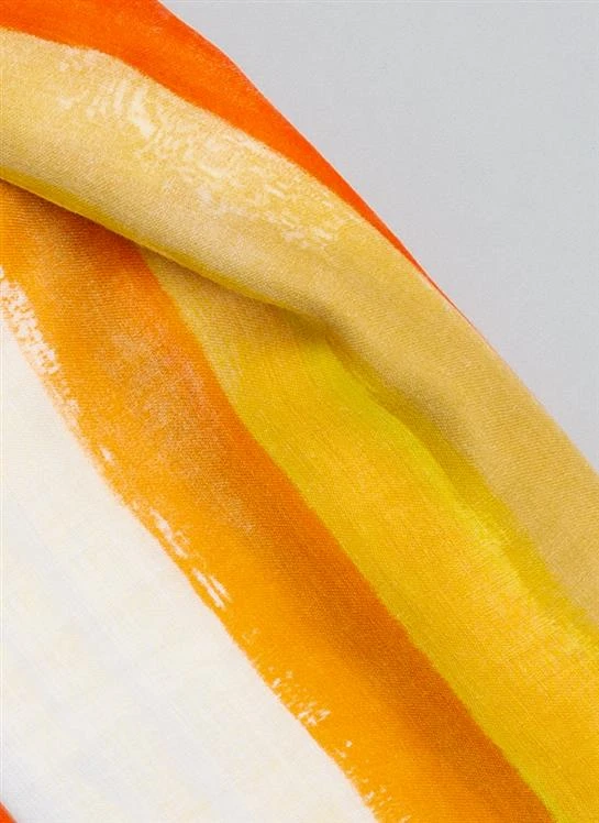 Women's Tonal Stripe Lightweight Scarf 6 Women's Tonal Stripe Lightweight Scarf - Image 6