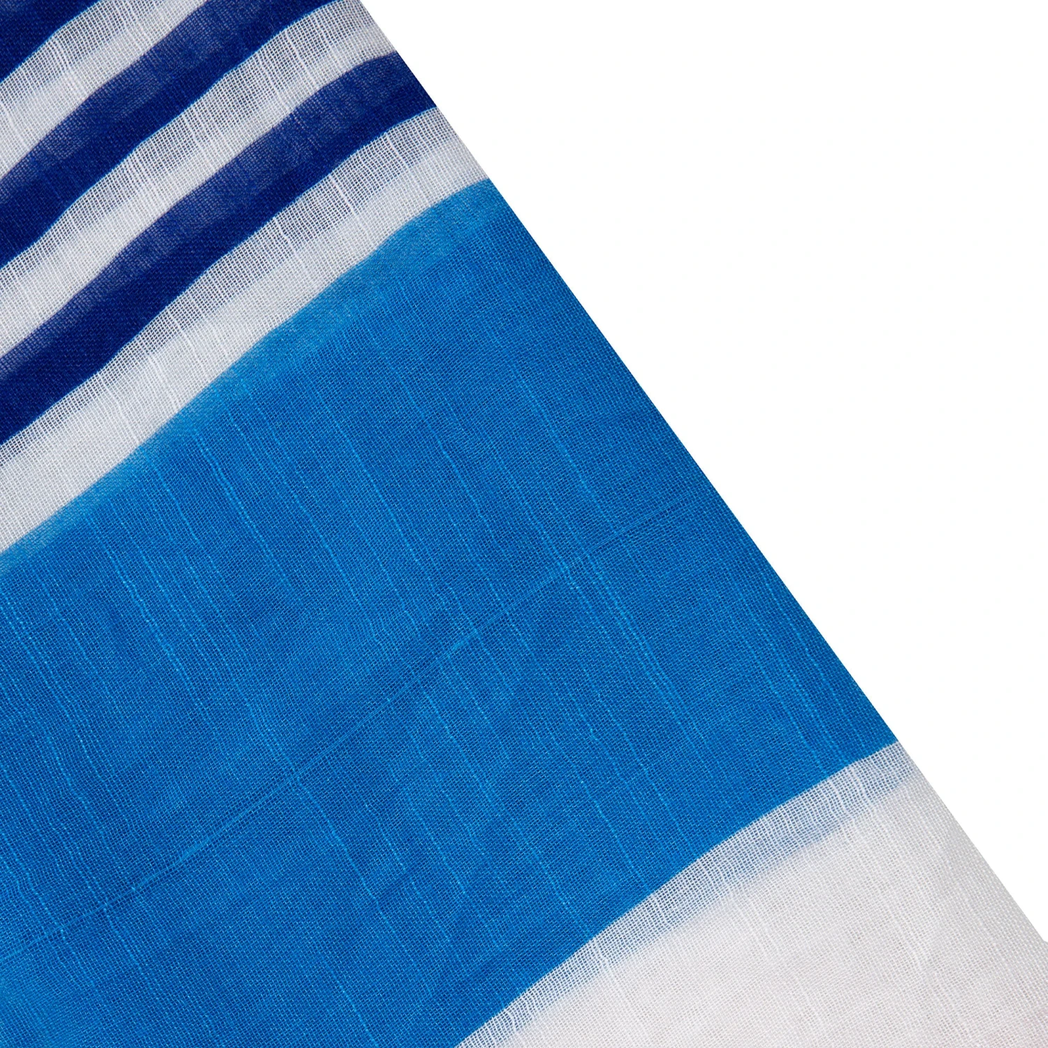 Women’s Two Stripe Pattern Lightweight Scarf With Tassels 6 Women’s Two Stripe Pattern Lightweight Scarf With Tassels - Image 6