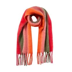 Dents Luxury Accessories Sales 19 Women’s Stripe Blanket Scarf With Tassels