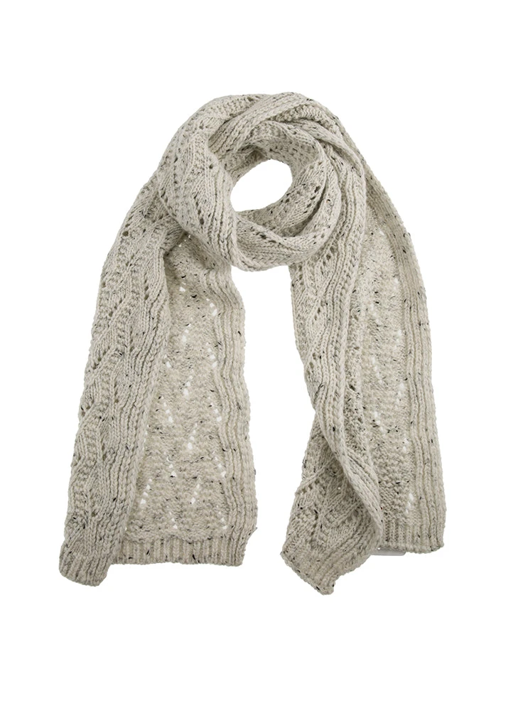 Women's Lace Knitted Scarf 5 Women's Lace Knitted Scarf - Image 5