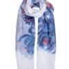 Women's Chrysanthemum Print Lightweight Scarf