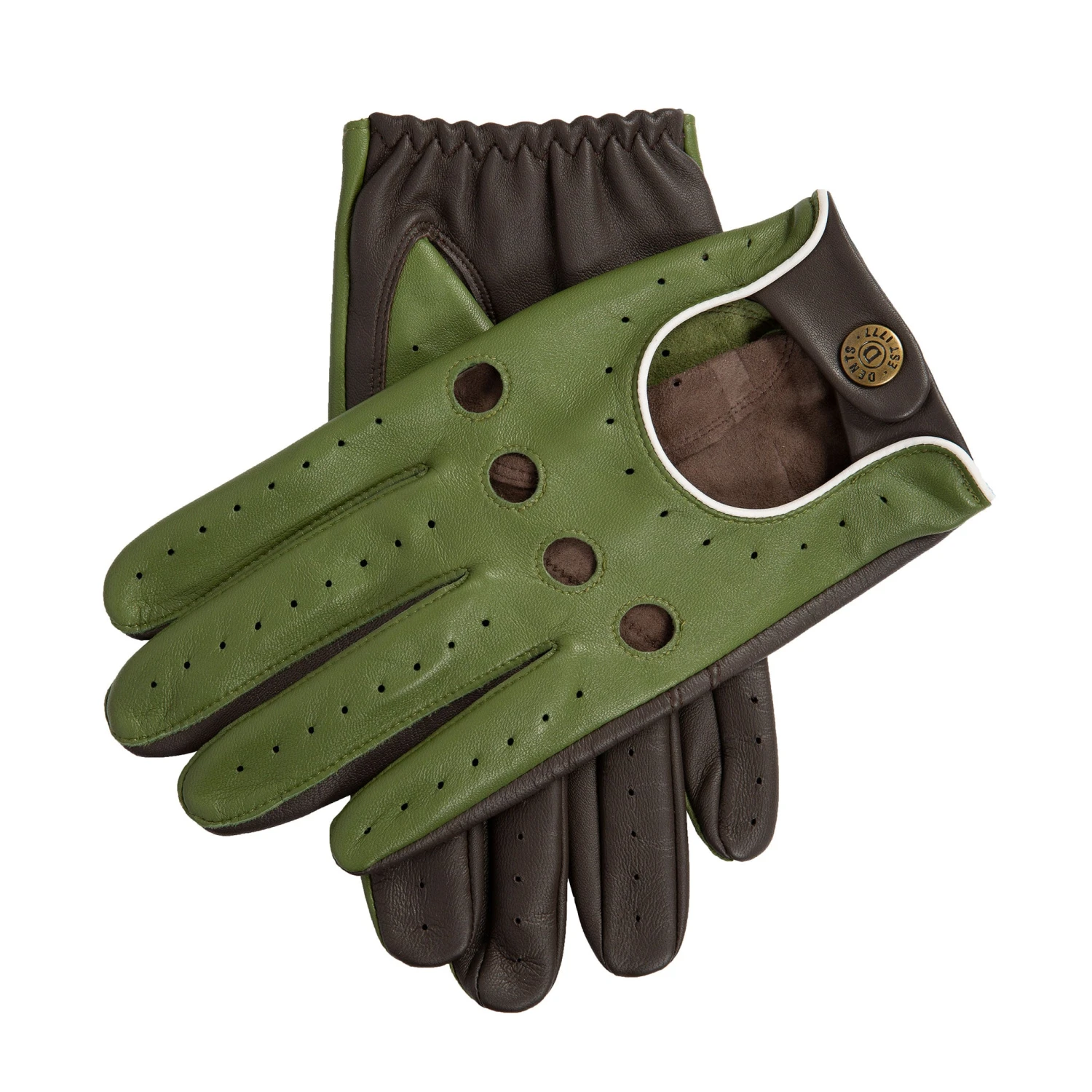 Men’s Touchscreen Three-Colour Leather Driving Gloves 13 Men’s Touchscreen Three-Colour Leather Driving Gloves - Image 13
