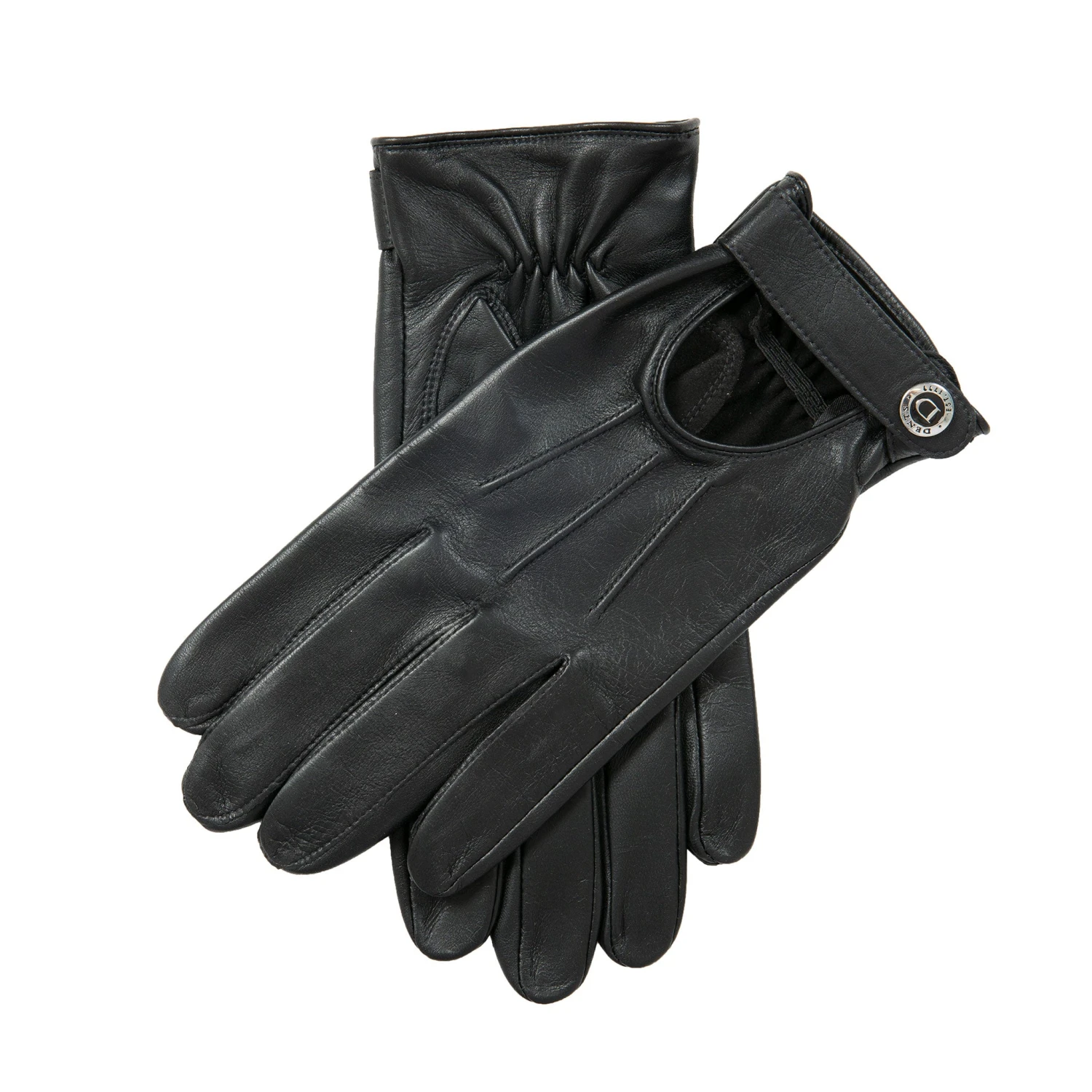 Men’s Three-Point Leather Driving Gloves With Wristwatch Cut-out 1 Men’s Three-Point Leather Driving Gloves With Wristwatch Cut-out