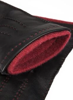 Men's Handsewn Three-Point Cashmere-Lined Leather Gloves With Colour Contrast Details -Dents Luxury Accessories Sales 5 1541 20black 202 16f7070c 1587 46ce a6c8 96afec63fb82