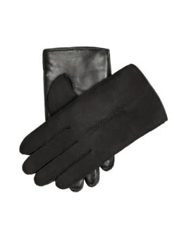 Men’s Touchscreen Single-Point Leather And Sheepskin Gloves