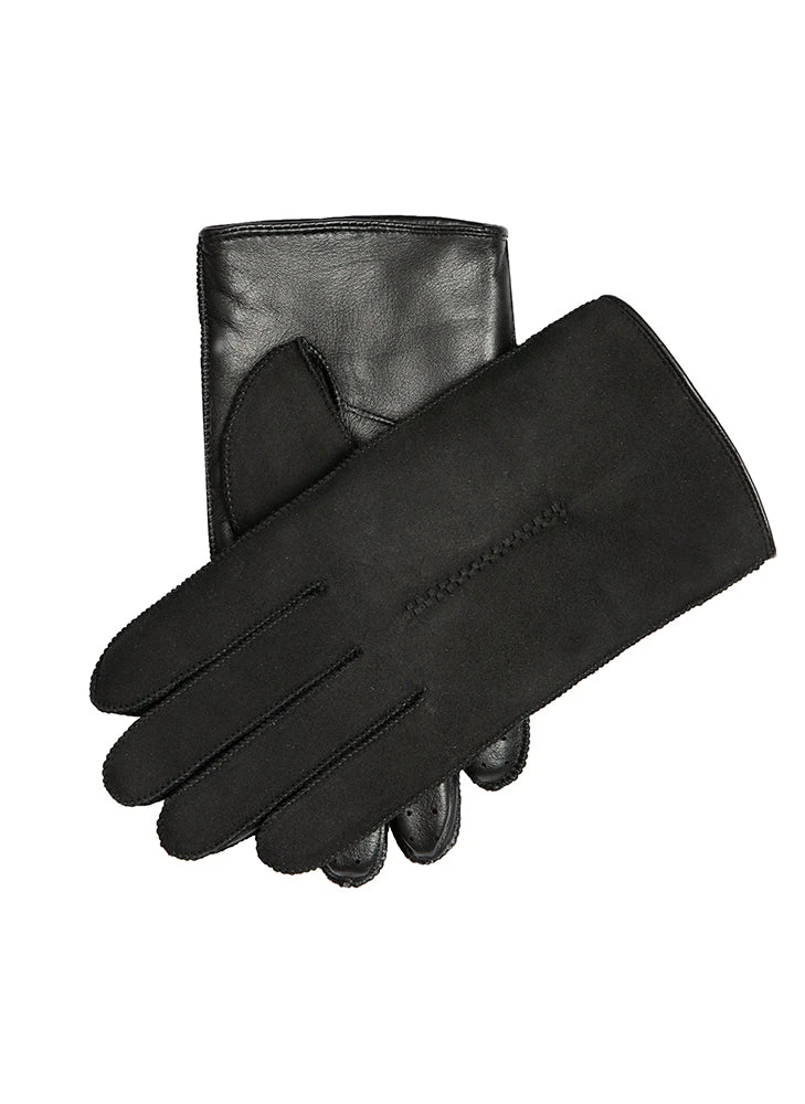 Men’s Touchscreen Single-Point Leather And Sheepskin Gloves 1 Men’s Touchscreen Single-Point Leather And Sheepskin Gloves