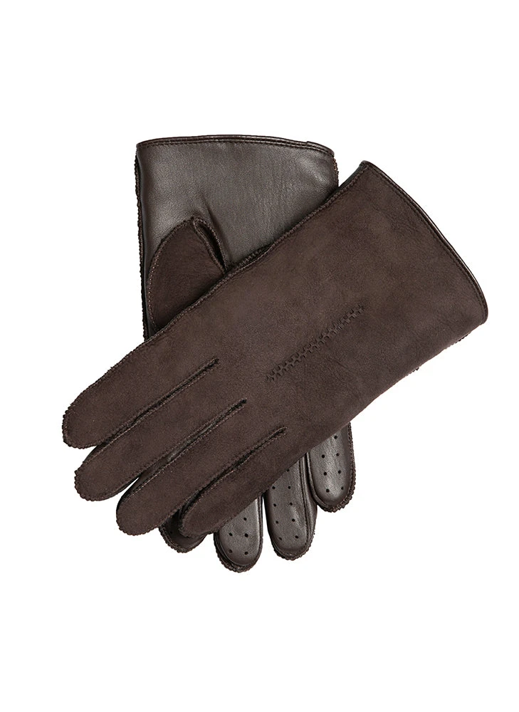 Men’s Touchscreen Single-Point Leather And Sheepskin Gloves 3 Men’s Touchscreen Single-Point Leather And Sheepskin Gloves - Image 3