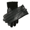 Men’s Touchscreen Three-Point Wool-Lined Suede And Leather Gloves