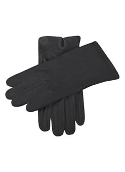 Men's Three-Point Cotton Gloves -Dents Luxury Accessories Sales 5 2008 Black