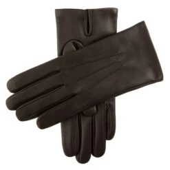 Men's Three-Point Cashmere-Lined Leather Gloves 8 Men's Three-Point Cashmere-Lined Leather Gloves -Dents Luxury Accessories Sales 5 9001 brown 1148a24a 94d4 4a69 927d b65183b32a38