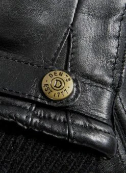Men's Wool Blend-Lined Leather Gloves With Knitted Cuffs -Dents Luxury Accessories Sales 5 9018 20black 201 62a05071 be8a 4b5d aa5e 3d41cd15276f