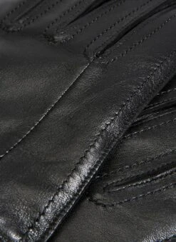 Men's Wool Blend-Lined Leather Gloves With Knitted Cuffs -Dents Luxury Accessories Sales 5 9018 20black 204 3ffd5608 82e8 4cf2 919a 0835f4ebedfc