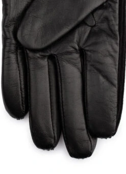 Men's Fleece-Lined Corduroy And Leather Gloves -Dents Luxury Accessories Sales 5 9045 black 4 6d38e8ad bc15 49d2 8840 b5ba35969916