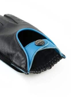 Men's Leather Driving Gloves With Colour Contrast Details -Dents Luxury Accessories Sales 5 9051 202
