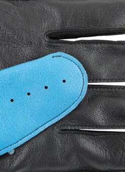 Men's Leather Driving Gloves With Colour Contrast Details -Dents Luxury Accessories Sales 5 9051 204