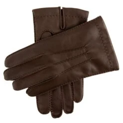 Men's Touchscreen Handsewn Three-Point Cashmere-Lined Leather Gloves 9 Men's Touchscreen Handsewn Three-Point Cashmere-Lined Leather Gloves -Dents Luxury Accessories Sales 5 9201 Brown 1199007e 8c25 43fc b53f f62c81abf7c0