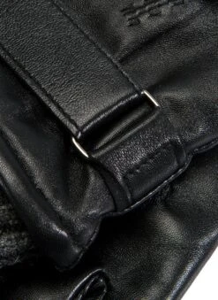 Men's Touchscreen Three-Point Wool Blend-Lined Leather Gloves -Dents Luxury Accessories Sales 5 9204 black 3 3c75736a 0130 4ba8 8f9d a001b1cc8bef