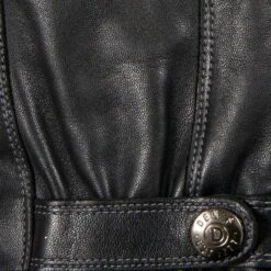 Men’s Touchscreen Lined Leather Gloves With Contrast Stitching -Dents Luxury Accessories Sales 5 9315 Black 7