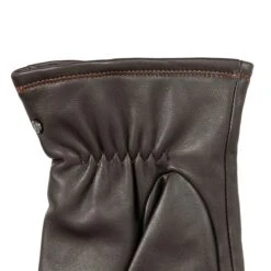 Men’s Touchscreen Lined Leather Gloves With Contrast Stitching -Dents Luxury Accessories Sales 5 9315 Brown 5