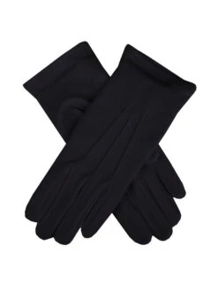 Women's Three-Point Cotton Gloves -Dents Luxury Accessories Sales 6 2043 Black