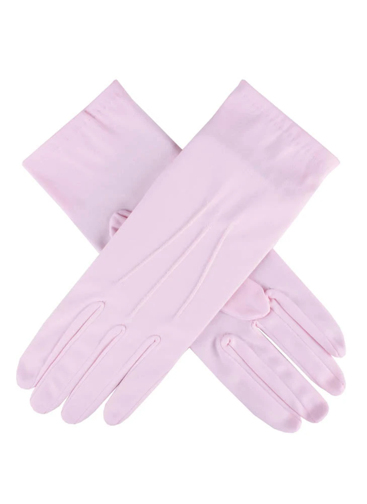 Women's Three-Point Matt Satin Gloves 1 Women's Three-Point Matt Satin Gloves