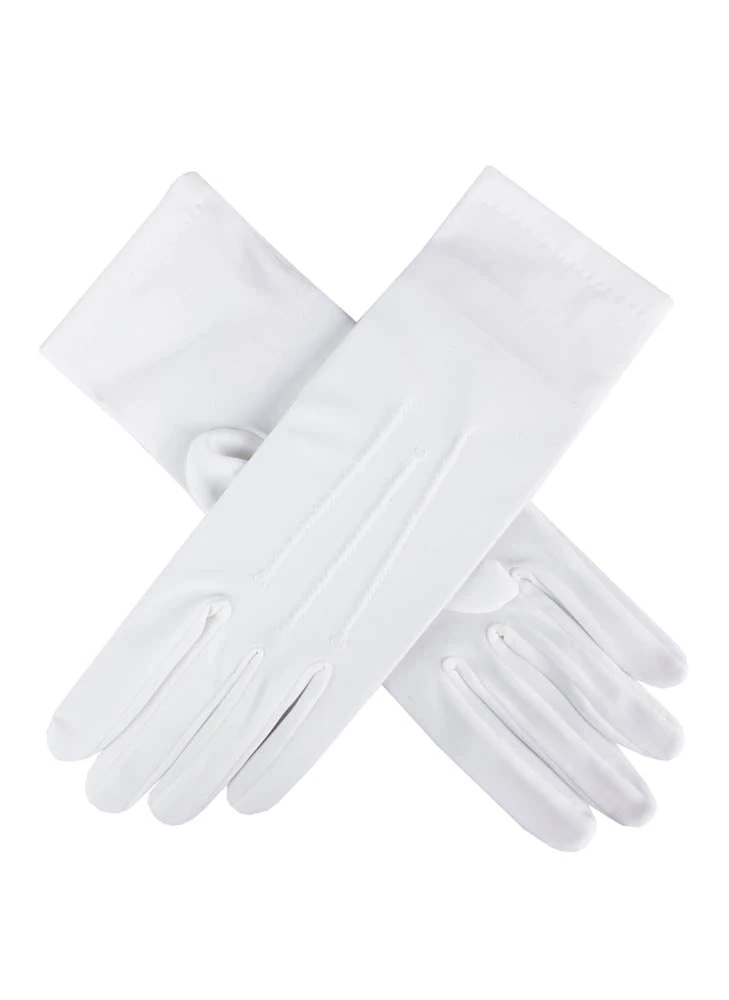 Women's Three-Point Matt Satin Gloves 5 Women's Three-Point Matt Satin Gloves - Image 5