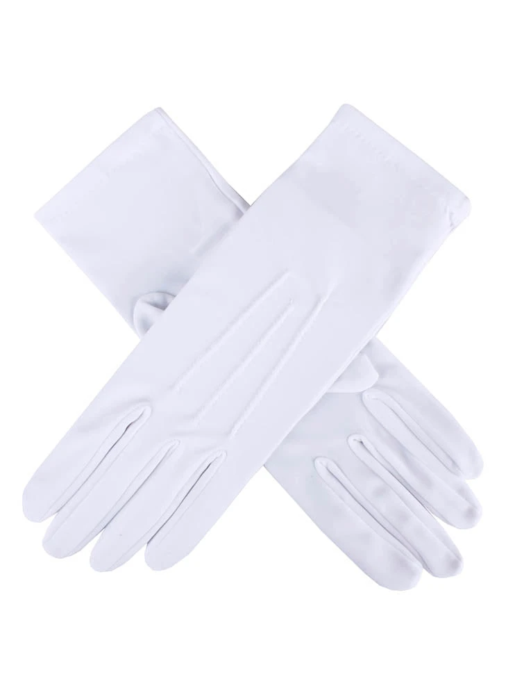Women's Three-Point Matt Satin Gloves 11 Women's Three-Point Matt Satin Gloves - Image 11
