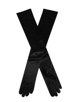 Women's Long Opera Satin Gloves