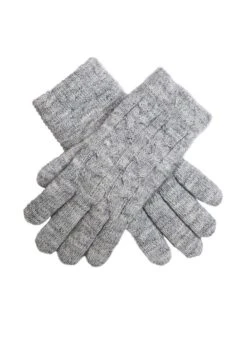 Women's Cable Knit Gloves -Dents Luxury Accessories Sales 6 3186 20dove 20grey e1badd06 6380 49b1 a01f d947a9443759