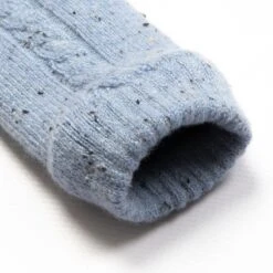 Women’s Cable Knit Gloves With Marl Yarn 29 Women’s Cable Knit Gloves With Marl Yarn -Dents Luxury Accessories Sales 6 3278 Corn Blue 8