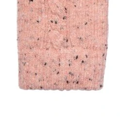 Women’s Cable Knit Gloves With Marl Yarn 36 Women’s Cable Knit Gloves With Marl Yarn -Dents Luxury Accessories Sales 6 3278 Powder Pink 4
