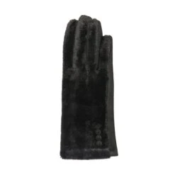 Women’s Touchscreen Velour-Lined Faux Fur And Faux Suede Gloves 12 Women’s Touchscreen Velour-Lined Faux Fur And Faux Suede Gloves -Dents Luxury Accessories Sales 6 4279 Black 2