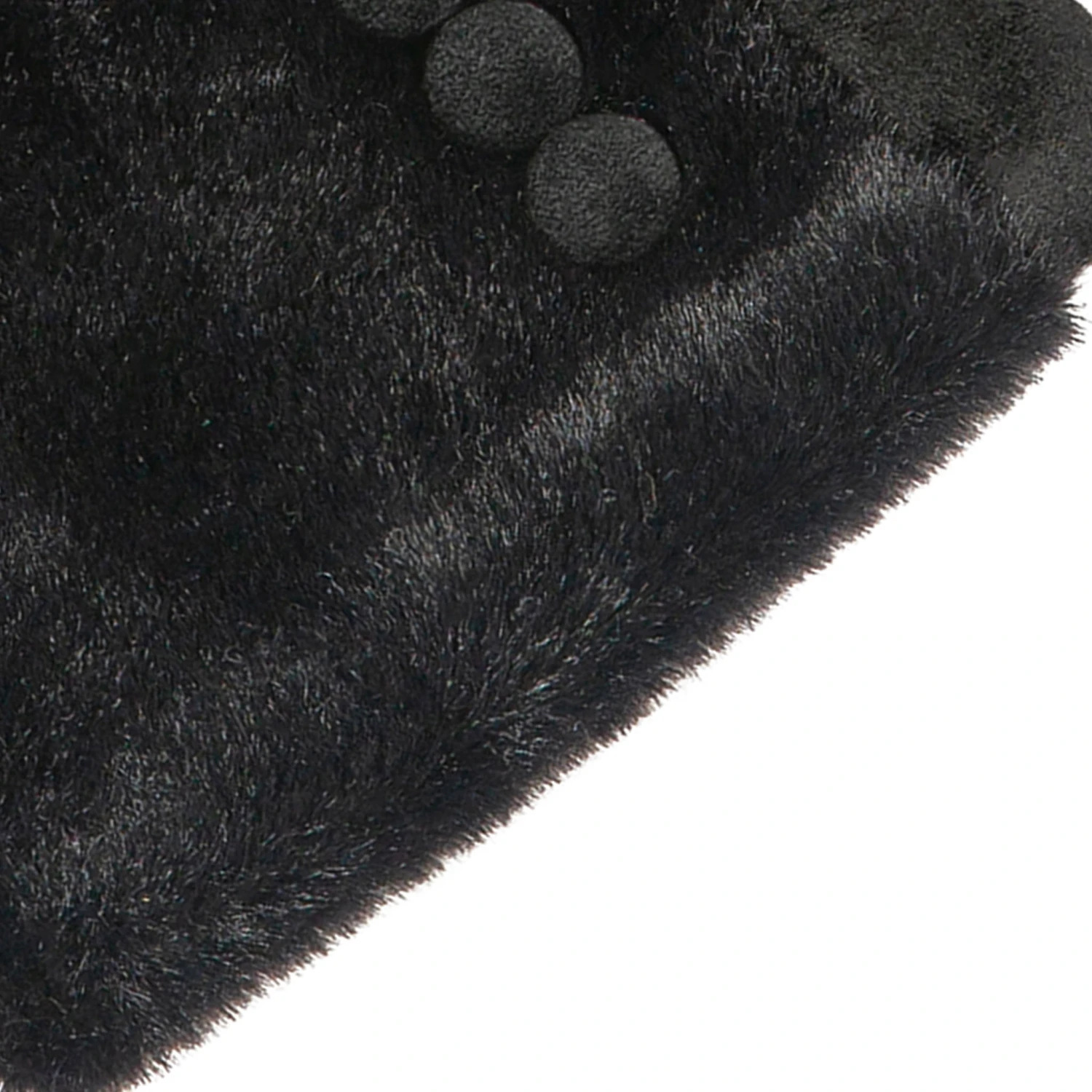 Women’s Touchscreen Velour-Lined Faux Fur And Faux Suede Gloves 10 Women’s Touchscreen Velour-Lined Faux Fur And Faux Suede Gloves - Image 10