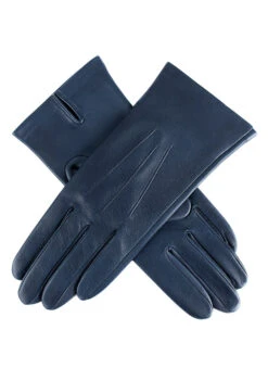 Women's Three-Point Leather Gloves -Dents Luxury Accessories Sales 7 0010 Navy 3bbb0f8d 58fd 4a29 a674 2458d48d0ebe