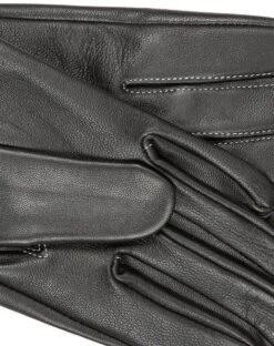 Women's Three-Point Leather Gloves With Contrasting Stitching -Dents Luxury Accessories Sales 7 0020 black white eeee6c3b 4f8f 47f4 9057 14cd15a17231